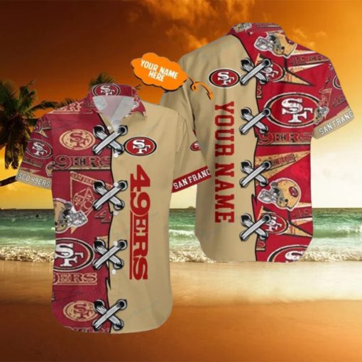 San Francisco 49Ers Personalized Hawaiian Shirt 3D All Printed Aloha Shirt