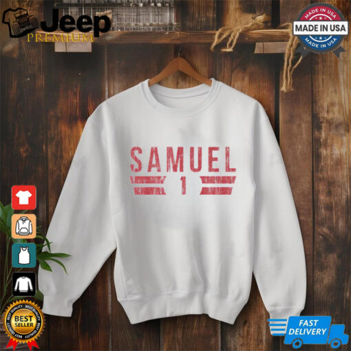 San Francisco 49ers 1 Deebo Samuel vintage shirt