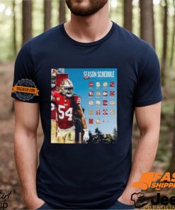 San Francisco 49ers 2024 NFL Season Schedule Classic T Shirt