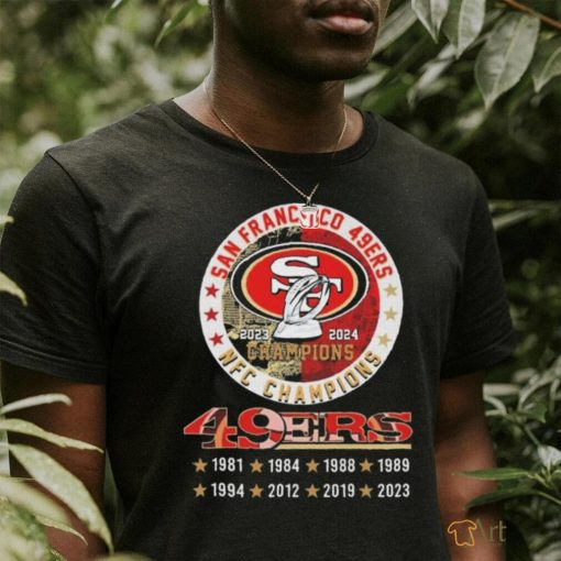 San Francisco 49ers 8 Time NFC Champions Shirt