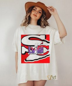 San Francisco 49ers And Kansas City Chiefs Super Bowl Poster Shirt