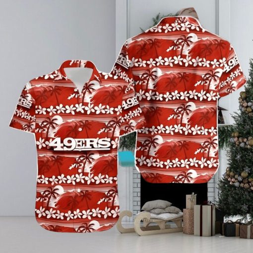 San Francisco 49ers Coconut Trees NFL Gift For Fan Hawaii Shirt