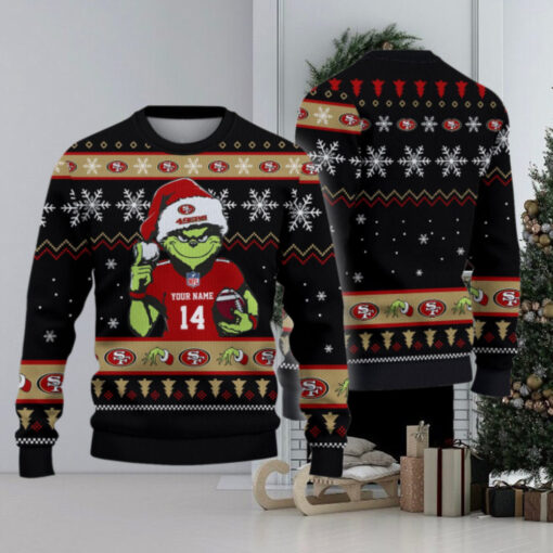 San Francisco 49ers Custom Chrismas Ugly Sweater