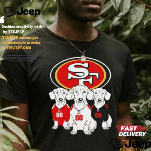 San Francisco 49ers Dachshund Dogs shirt