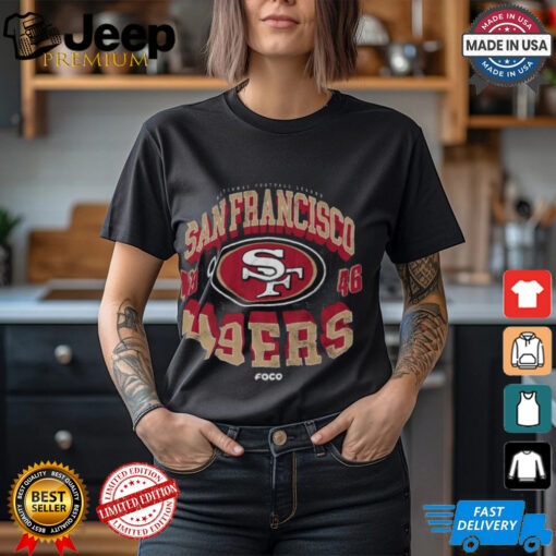 San Francisco 49ers Field Arched Wordmark T Shirt