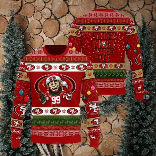 San Francisco 49ers Football NCAA Ugly Christmas Sweaters