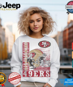 San Francisco 49ers Helmet Dash T Shirt