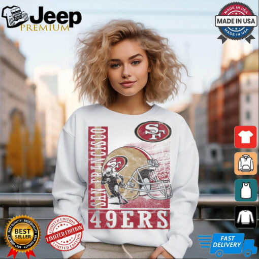 San Francisco 49ers Helmet Dash T Shirt