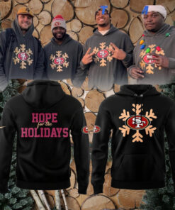 San Francisco 49ers Hope for the Holidays Fans Favorites Limited Hoodie Cap