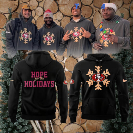 San Francisco 49ers Hope for the Holidays Fans Favorites Limited Hoodie Cap