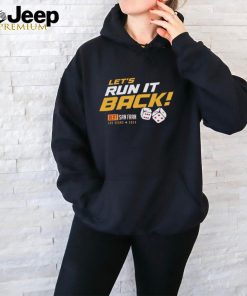 San Francisco 49ers Let’s run it back Beat Las Vegas 2024 shirt