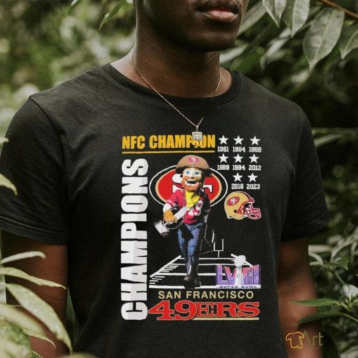 San Francisco 49ers Mascot NFC Championship Champions Shirt