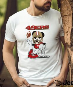 San Francisco 49ers Mickey Mouse Super Bowl shirt