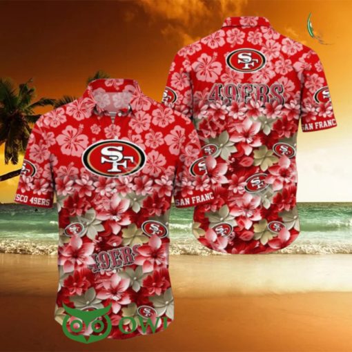 San Francisco 49ers NFL Floral Hawaiian Shirt Trending Summer