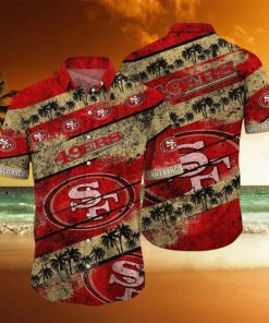 San Francisco 49ers NFL Hawaiian Shirt 3D All Printed Graphic Tropical Pattern Short Sleeve Summer For Fans