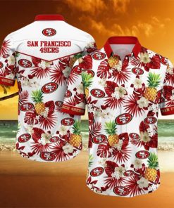 San Francisco 49ers NFL Hawaiian Shirt 3D Printed Tropical Pattern Graphic Hawaii Shirt For Fan Ever