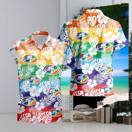 San Francisco 49ers NFL LGBT Aloha Hawaiian Shirt For Men And Women