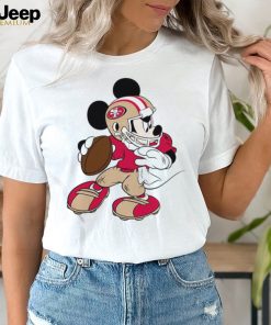 San Francisco 49ers NFL Mickey Mouse Walt Disney Shirt