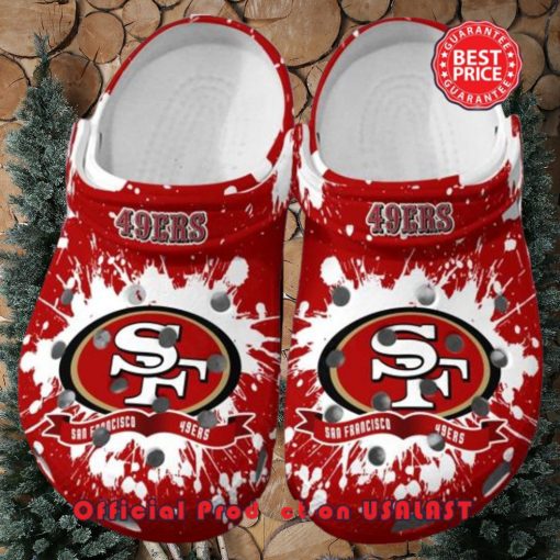 San Francisco 49ers NFL New For This Season Trending Crocs Clogs Shoes