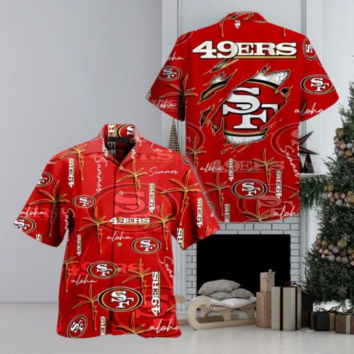 San Francisco 49ers NFL Palm On Elie Hawaiian Shirt For Fans