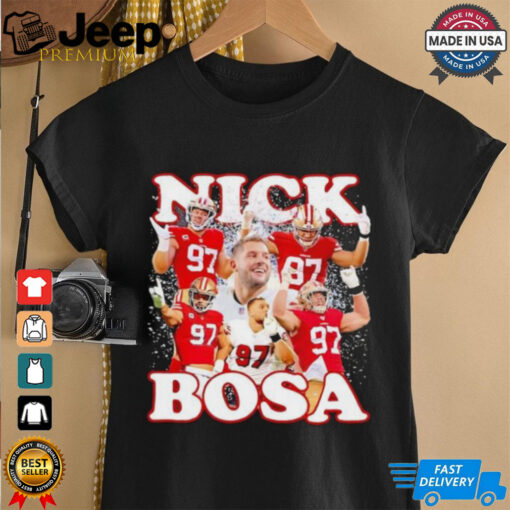 San Francisco 49ers Nick Bosa “Niners Collage” shirt