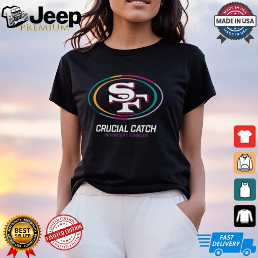 San Francisco 49ers Nike Black 2024 NFL Crucial Catch T Shirt