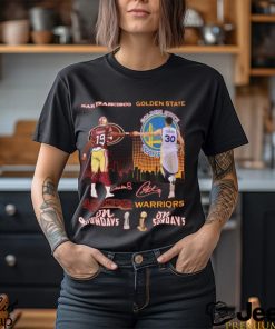 San Francisco 49ers On Saturdays And Golden State Warriors On Sundays T Shirt