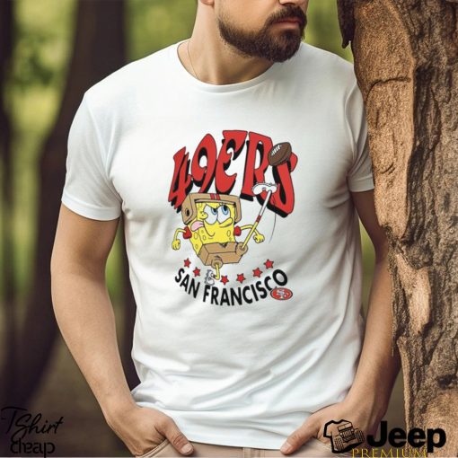 San Francisco 49ers Super Bowl LVIII x Spongebob Squarepants Shirt