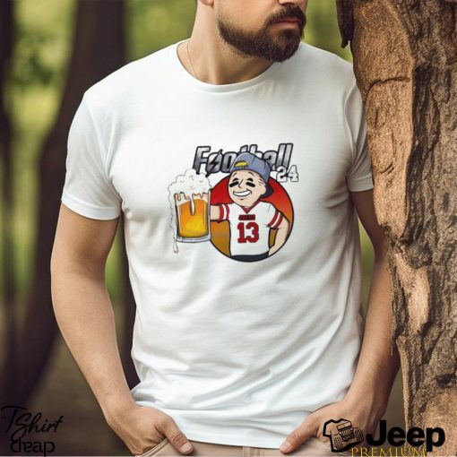 San Francisco 49ers beer fallout football 24 shirt