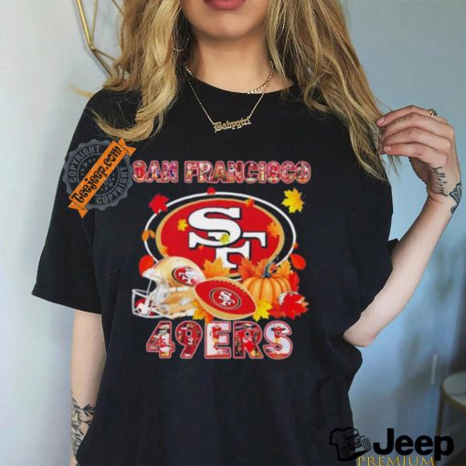 San Francisco 49ers football autumn shirt