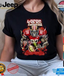 San Francisco 49ers football mascot shirt