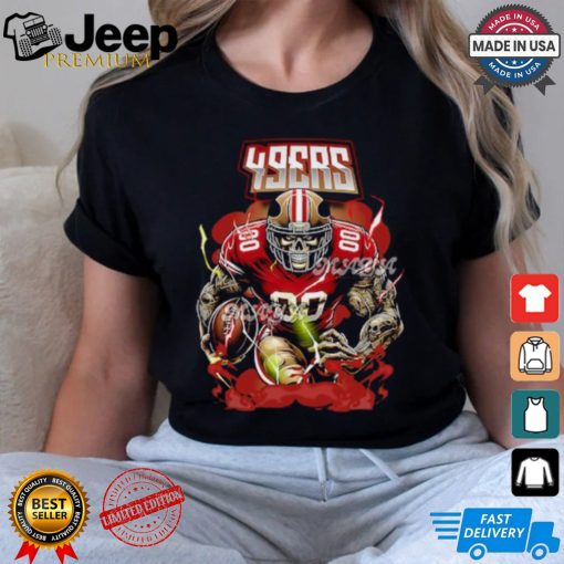 San Francisco 49ers football mascot shirt