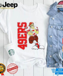 San Francisco 49ers mascot retro shirt