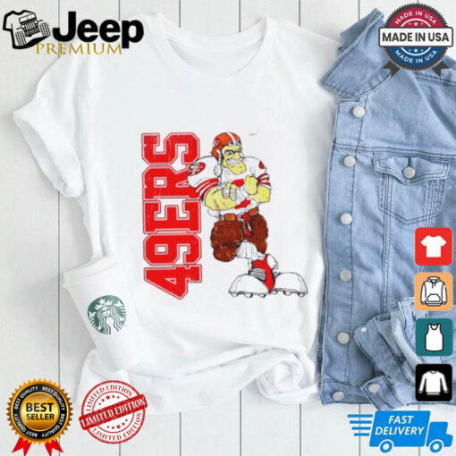 San Francisco 49ers mascot retro shirt