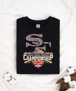 San Francisco 49ers national football conference championship 2024 shirt