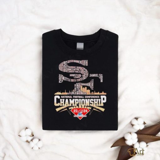 San Francisco 49ers national football conference championship 2024 shirt