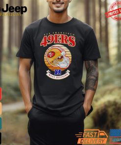 San Francisco 49ers west division football Logo Retro Shirt