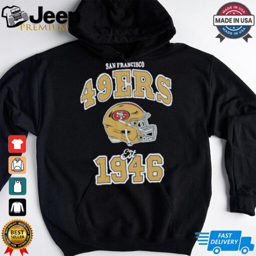 San Francisco 49ers x Aleali May Black T Shirt