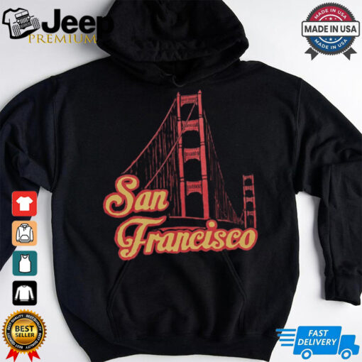 San Francisco 49ers x Aleali May Black T Shirts