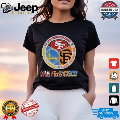 San Francisco 49ers x Golden State Warriors x San Francisco Giants 2024 Shirt