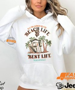 San Francisco Giants Beach Hut Graphic T Shirt