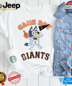 San Francisco Giants Bluey Game Day shirt