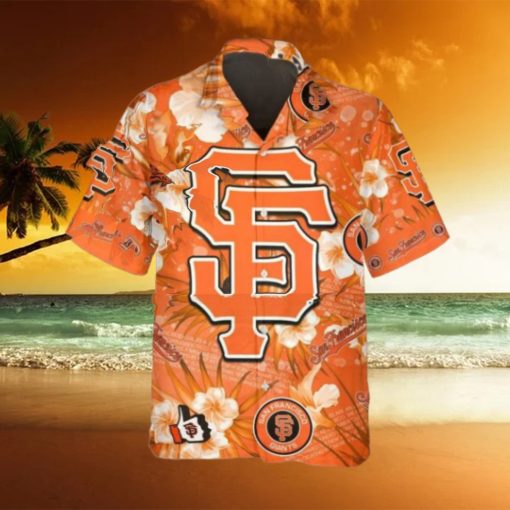 San Francisco Giants Hawaiian Shirt, MLB Hawaiian Shirt Gift For Fans