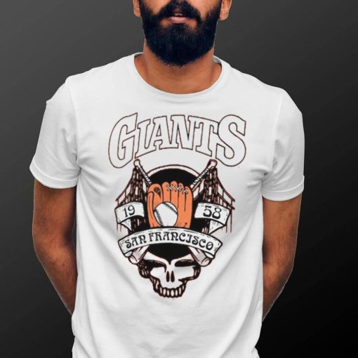 San Francisco Giants Homage Grateful Dead Tri Blend T Shirt