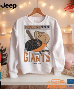 San Francisco Giants Levelwear Uphill Cooperstown Collection Core Logo Shirt