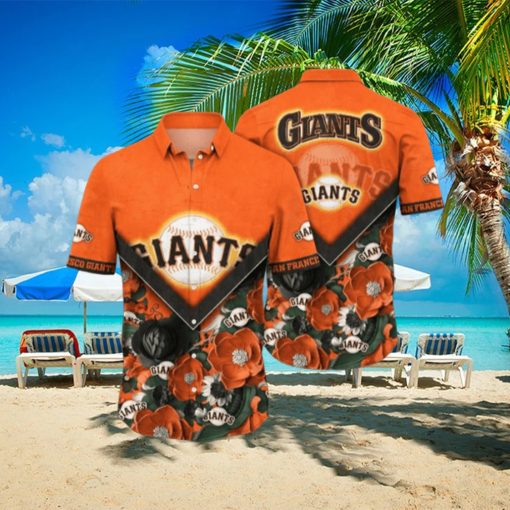 San Francisco Giants MLB Custom Heat Aloha Hawaiian Shirt