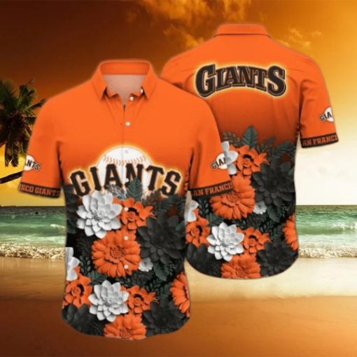 San Francisco Giants MLB Flower Hawaii Shirt And Tshirt For Fans