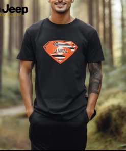 San Francisco Giants Superman logo shirt