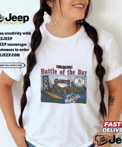 San Francisco Giants vs Oakland Athletic battle of the bay 1989 vintage shirt