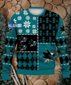 San Jose Sharks Ugly Sweater Christmas